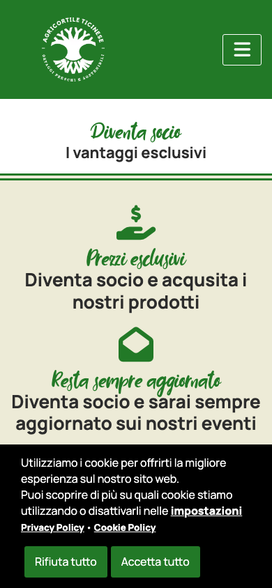 Agricortile diventa socio mobile